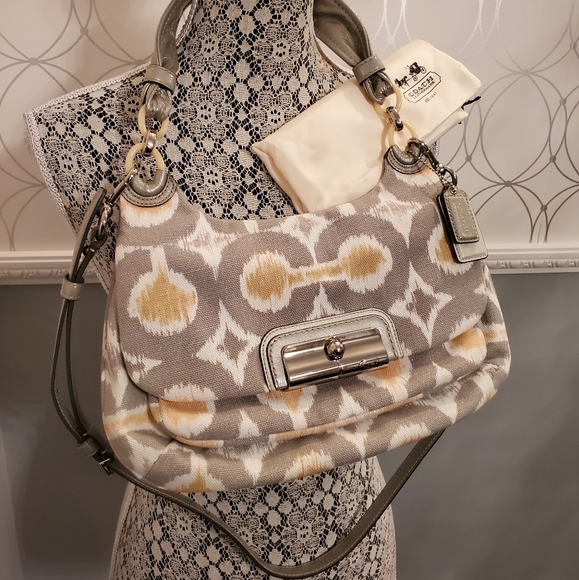 Coach Canvas Linen Bag - Picture 2 of 7